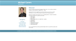 Desktop Screenshot of michaelcavers.com